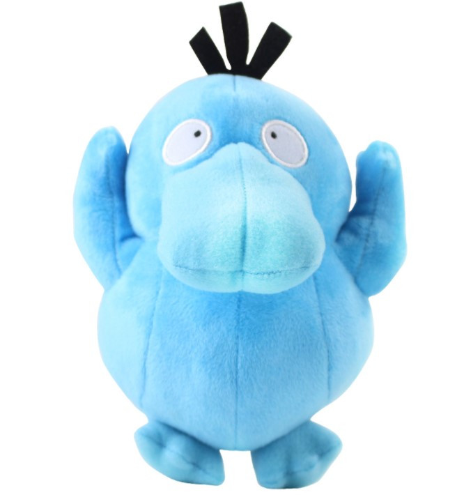 Blue Shiny Psyduck Pokemon Plush