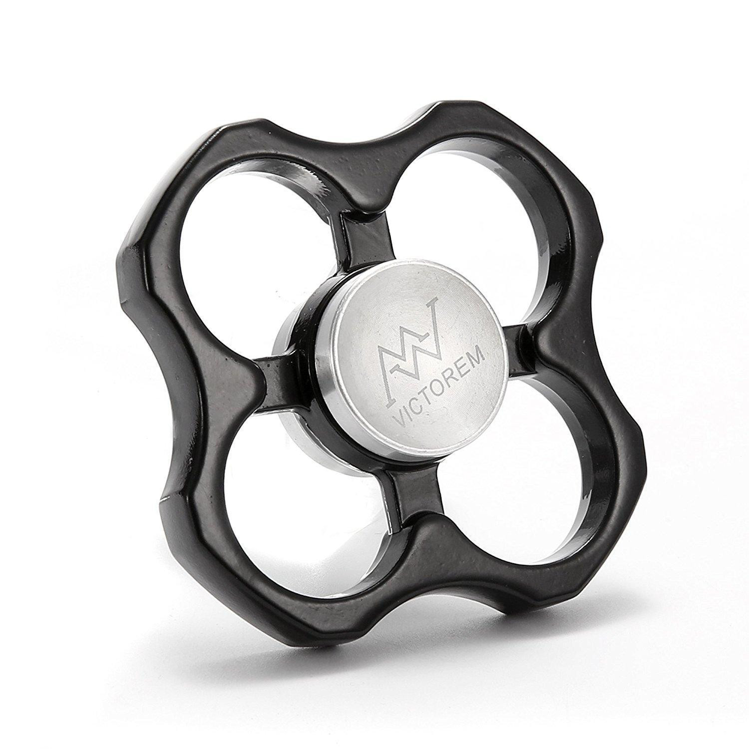 Victorem Square Knuckle Metal Fidget Spinner