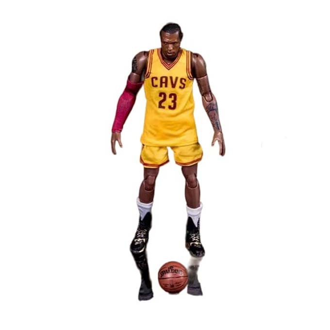 NBA LeBron James Cleveland Cavaliers 1:9 Motion Masterpiece Action Figure