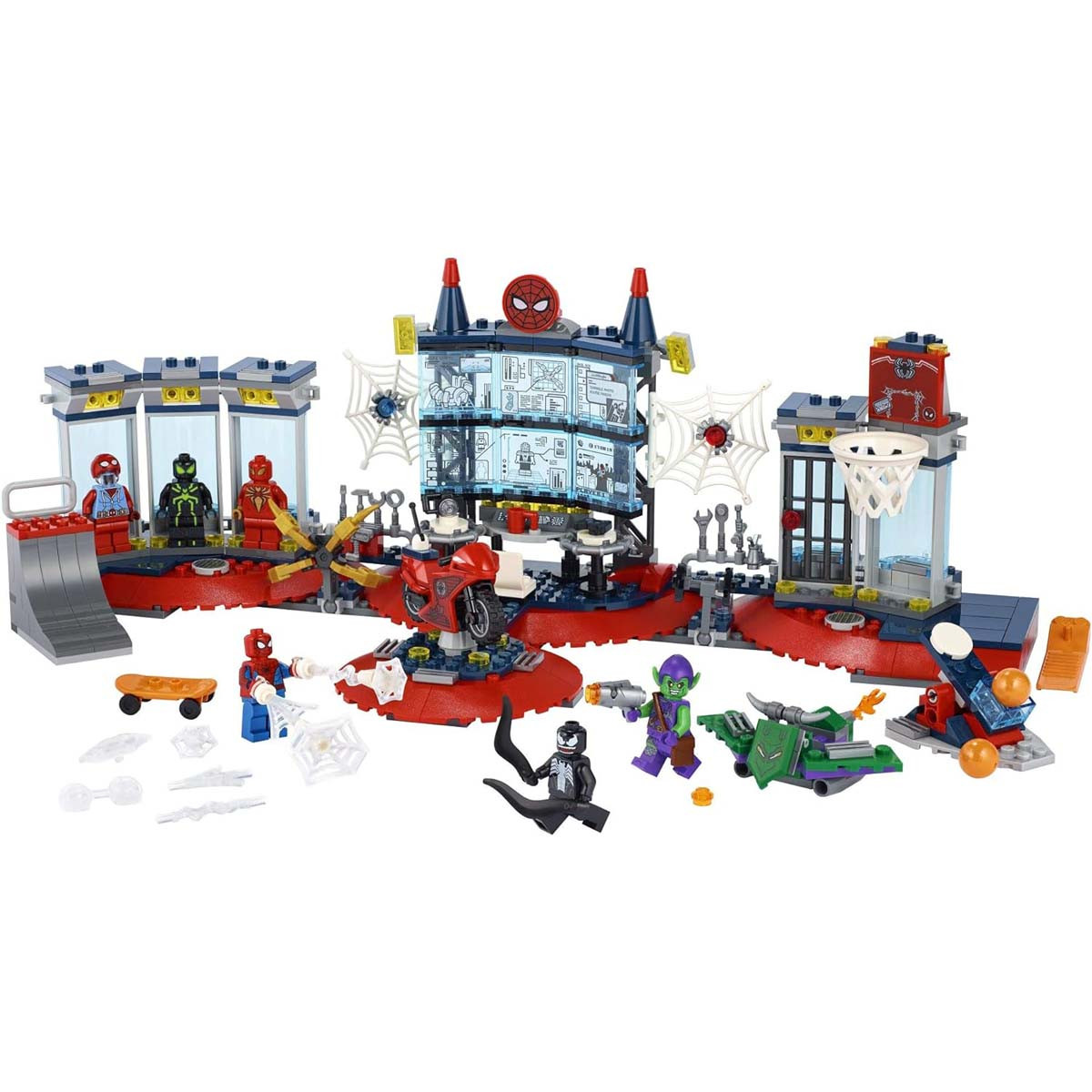 Marvel Attack On The Spider Lair 76175 Brick Building Kit