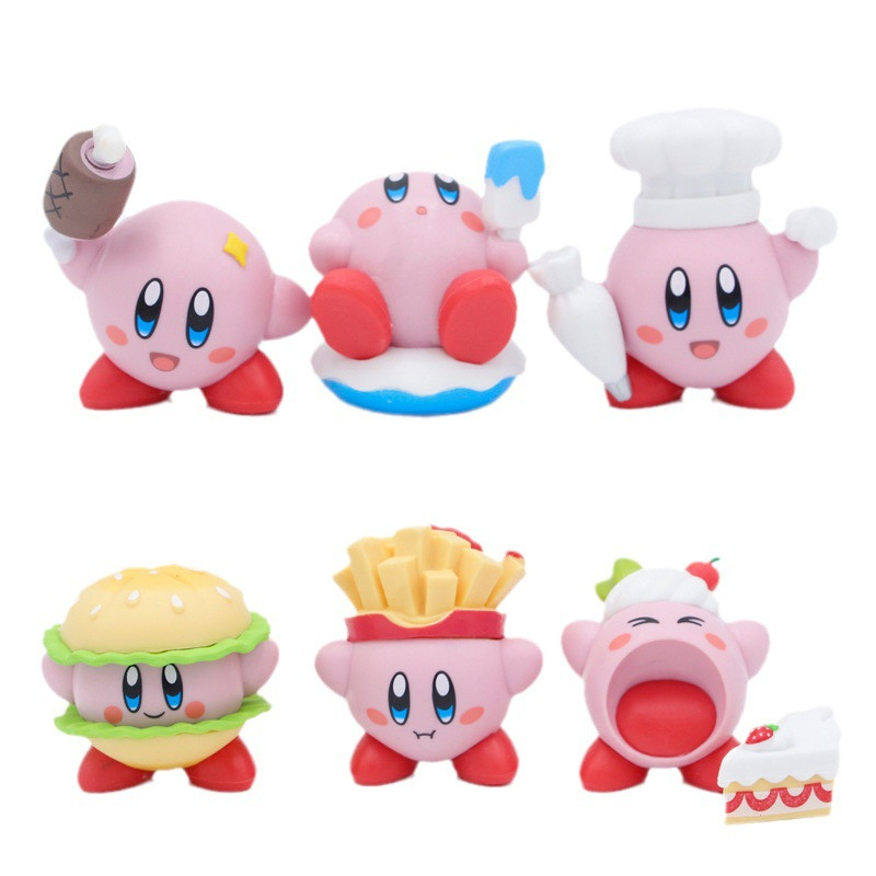 Kirby Food Series Figure Set 6 Pcs