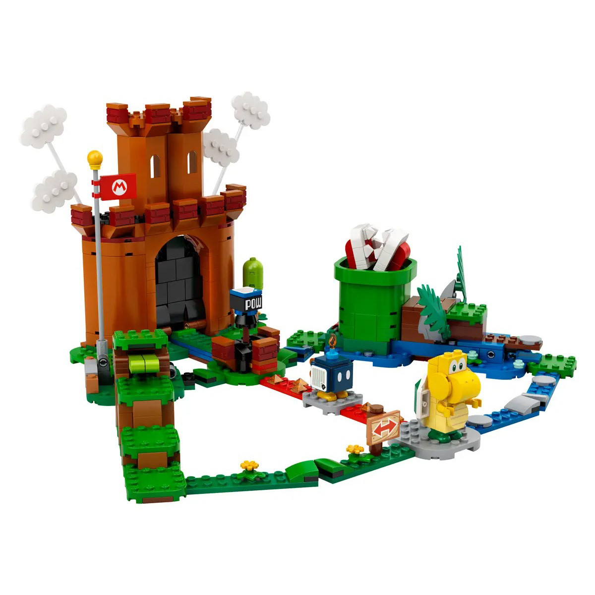 Super Mario Brick Guarded Fortress Expansion Set 71362 Building Kit
