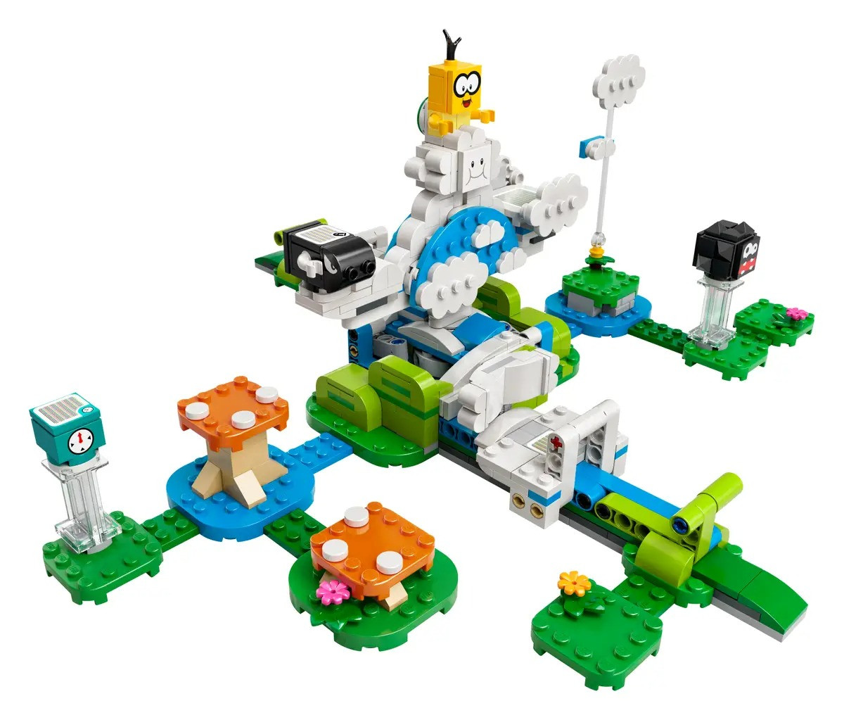 Super Mario Lakitu Sky World Expansion Set 71389 Brick Building Kit