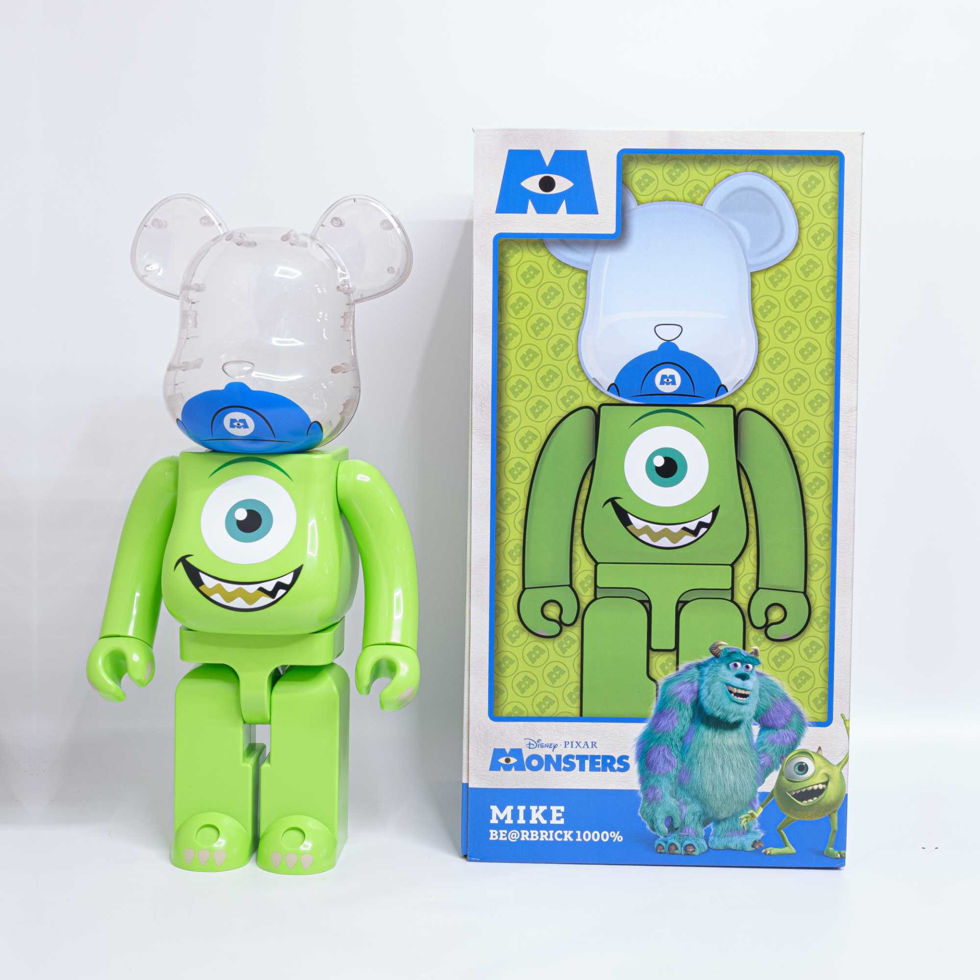 Bearbrick Disney Pixar Monsters Mike 400% Figure 28cm 11.02inches