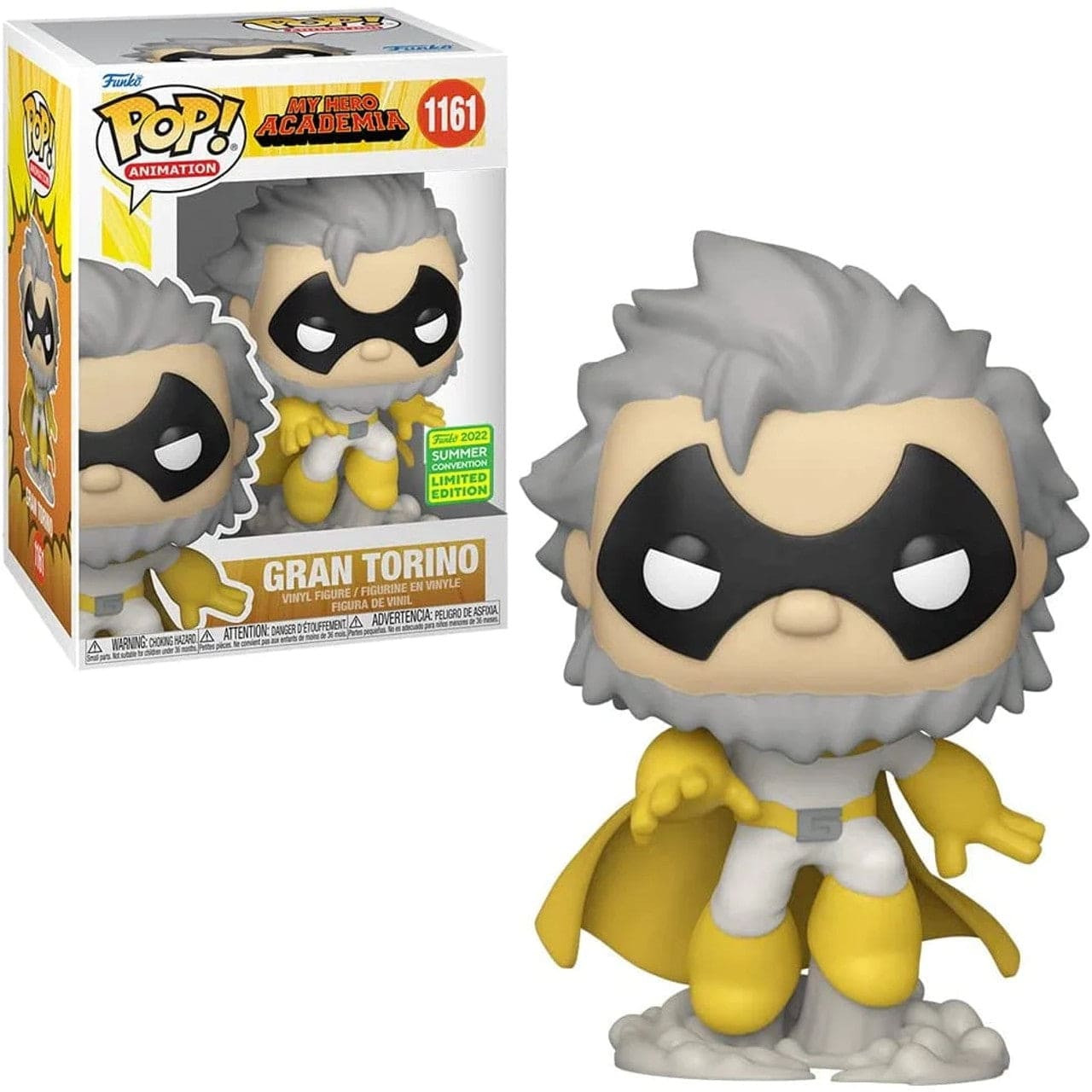 Funko Pop Gran Torino Costume #1161 Vinyl Figure - My Hero Academia Collection