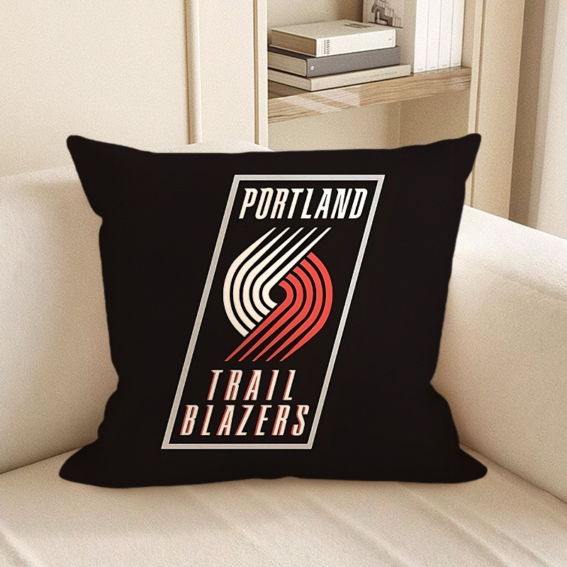 Portland Trail Blazers NBA Team Logo Soft Stuffed Plush Pillow Multiple Sizes