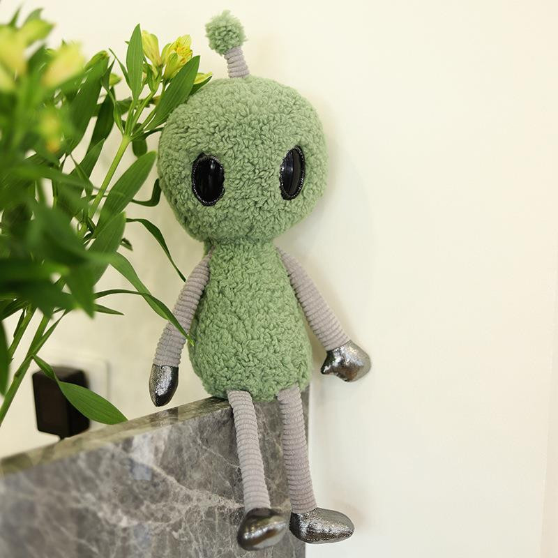 Green Alien Soft Stuffed Plush Multiple Sizes