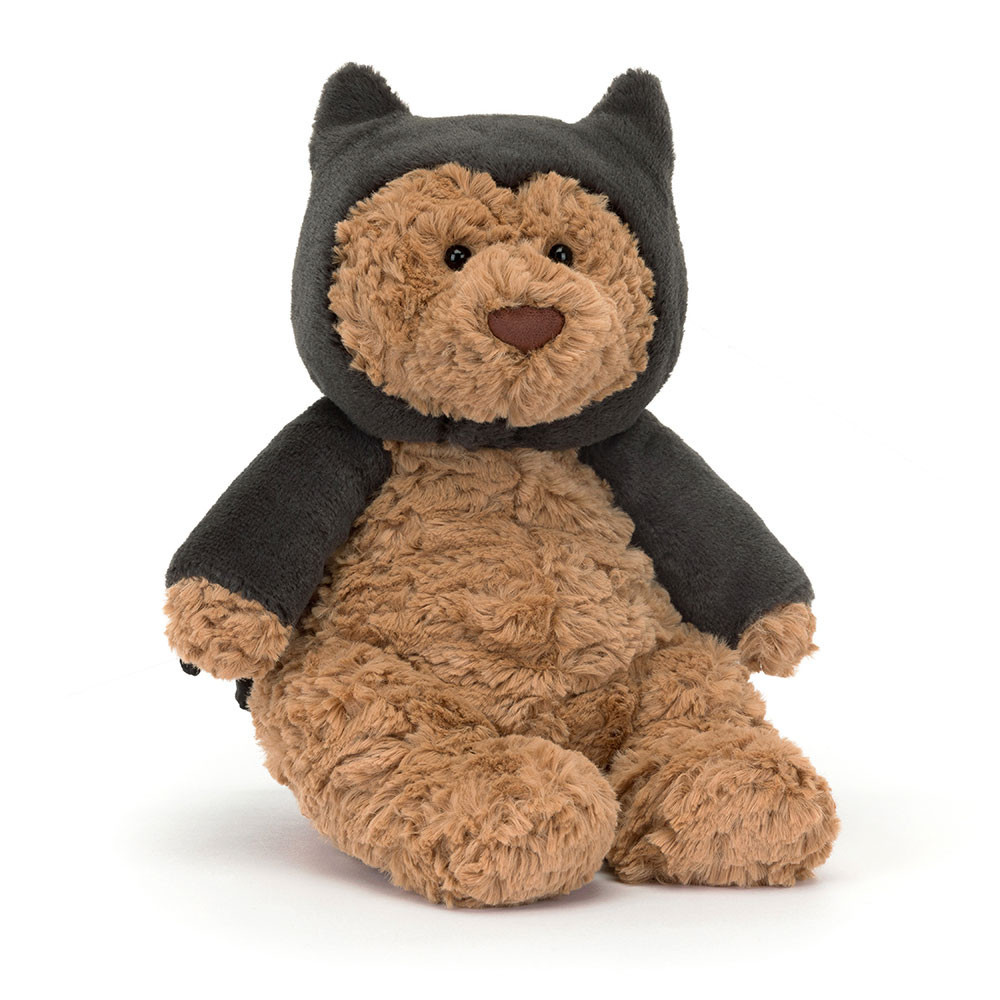 Jellycat Bartholomew Bear Bat Soft Stuffed Plush 26cm 10.23inches