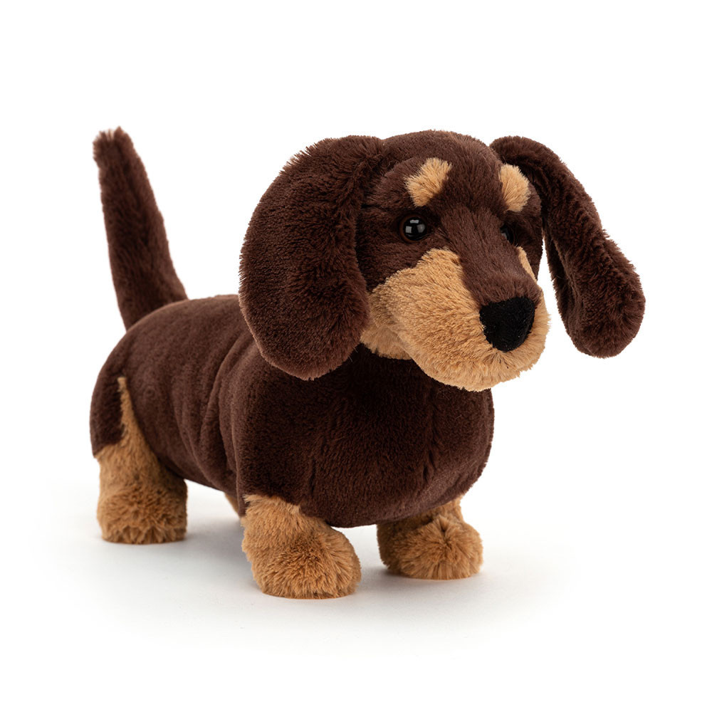 Jellycat Otto Sausage Dog Little Soft Stuffed Plush 13cm 5.11inches