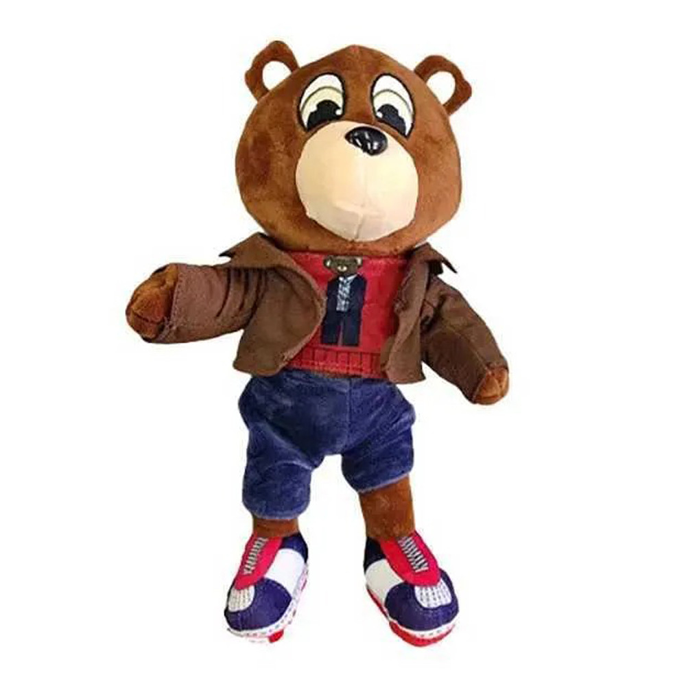 Kanye West Bear - Brown Plush Toy - 30cm 11.81inches