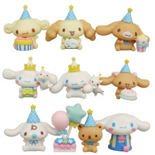 Cinnamoroll Birthday Celebration Figure Set 8 Pcs