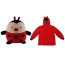Huggle Pets Ladybug Animal Hoodie