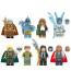 Thor Movie Characters Marvel Brick Minifigure Custom Set 8 Pcs