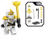 Ninjago Characters With Golden Weapon Brick Minifigure Custom Set 6 Pcs