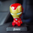 Avengers Endgame Iron Man Shaking Head Figure Car Decoration Accessories