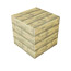 Minecraft Magnetic Birch Planks Blocks Kit Toy 3 Pcs Set
