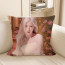 Blackpink Rose White Dress Portrait Soft Stuffed Plush Pillow Multiple Sizes