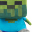 Minecraft Baby Zombie and Chicken Soft Stuffed Plush 25cm 9.84inches