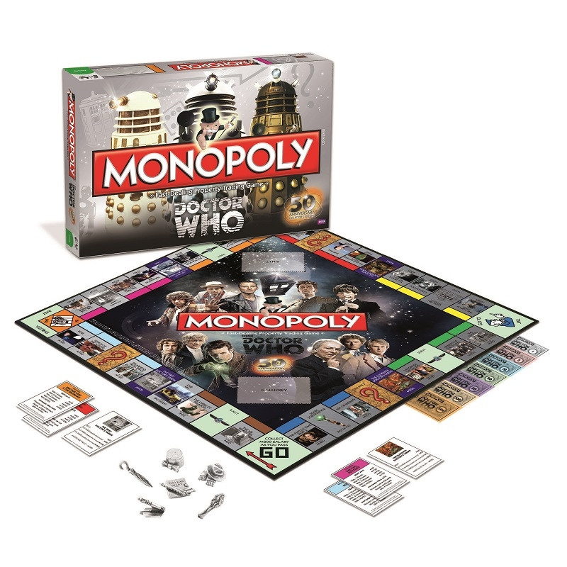 Monopoly: Dr. Who Edition 50th Anniversary Collector’s Edition