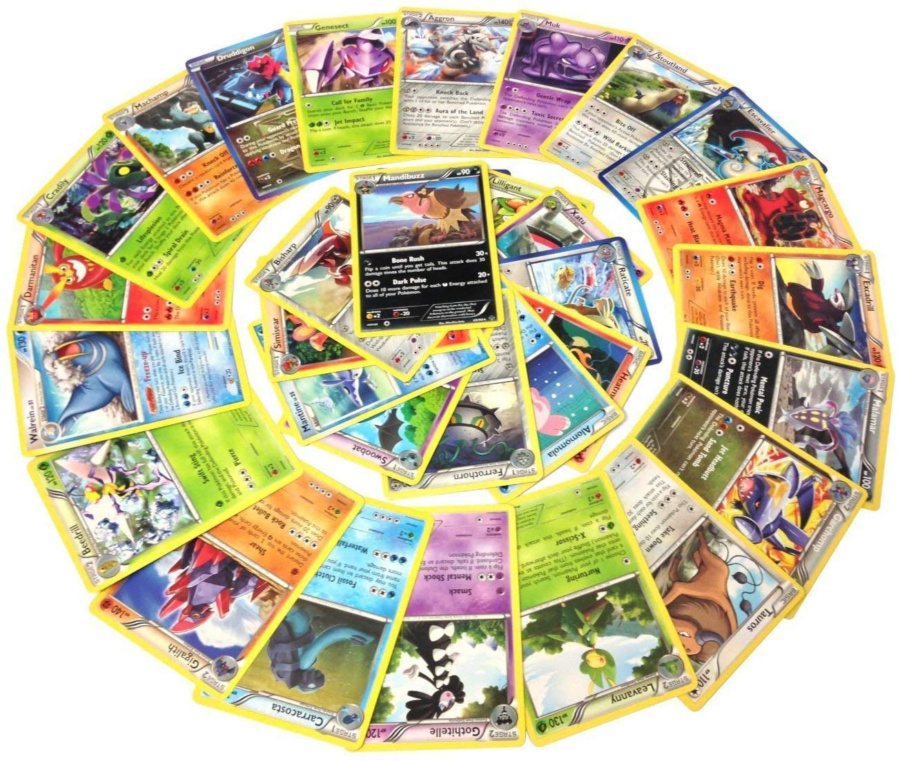 100 Pokemon Trading Cards (100 GX Cards)