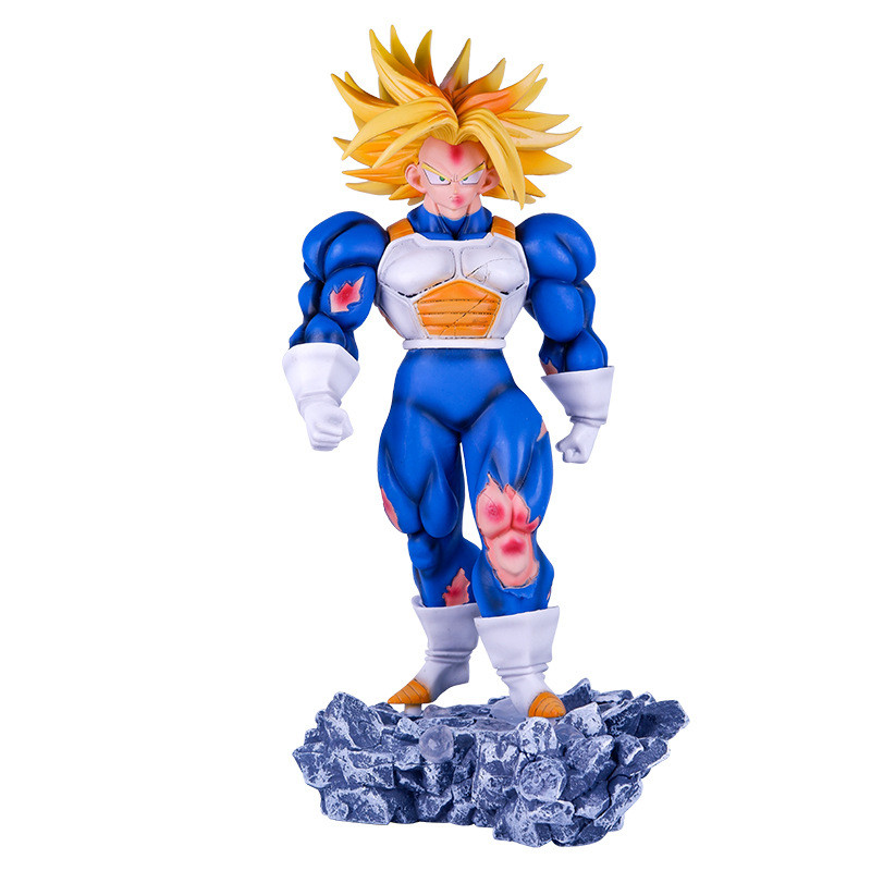 Ultra Super Saiyan Future Trunks Battle Damage From Dragon Ball Z GK Figure Statue