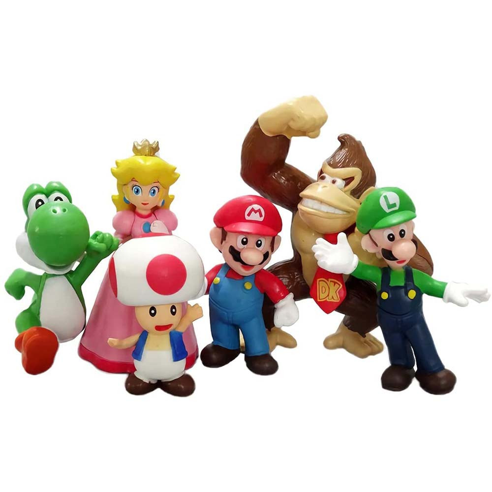 Super Mario Bros Movie Figure Set 6 Pcs