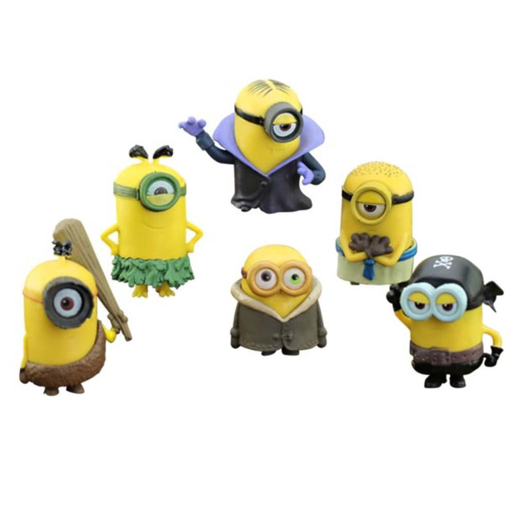 Minions Figure Set 6 Pcs