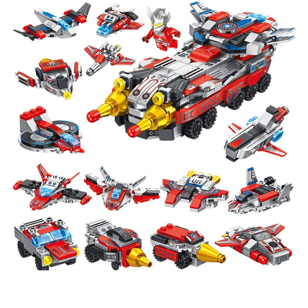 Ultraman Taro Chariot Custom Brick Building Kit