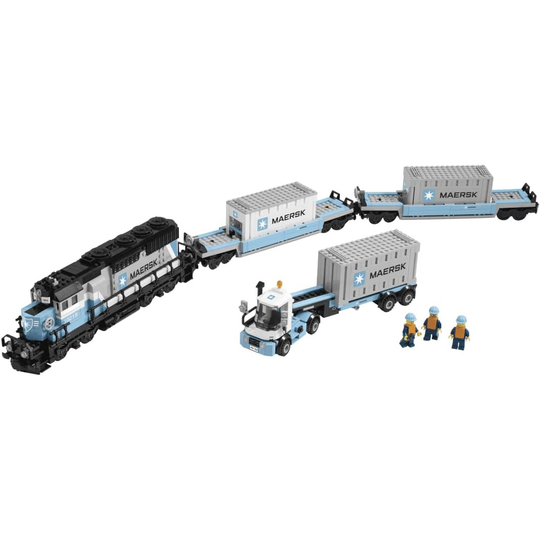 Creator Maersk Container Train 10219 Brick Building Kit
