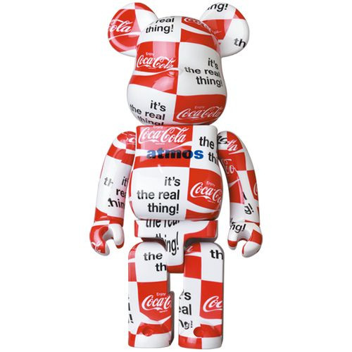 Beabrick x Atmos Coca Cola 400% Figure 28cm 11.02inches