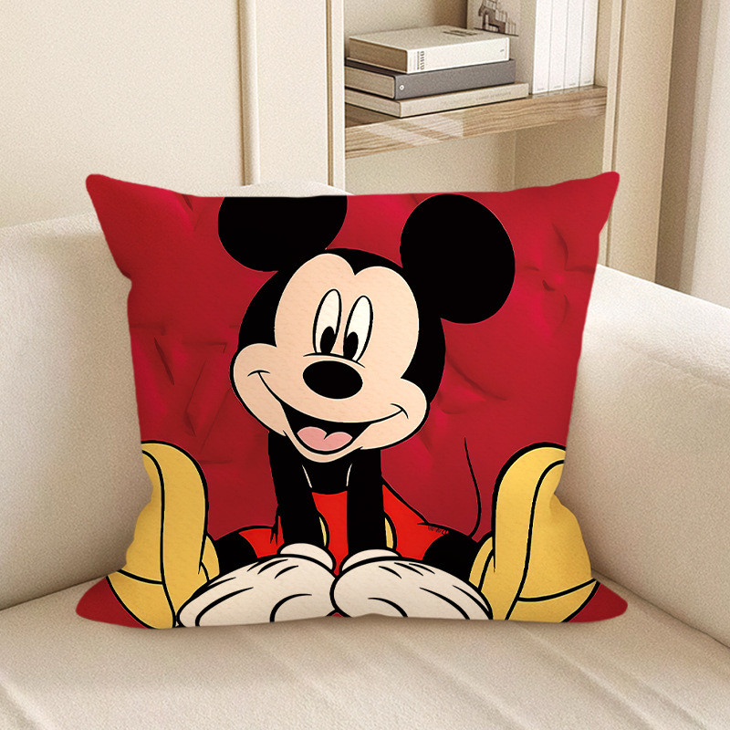 Disney Mickey Mouse Sitting Soft Stuffed Plush Pillow Multiple Sizes