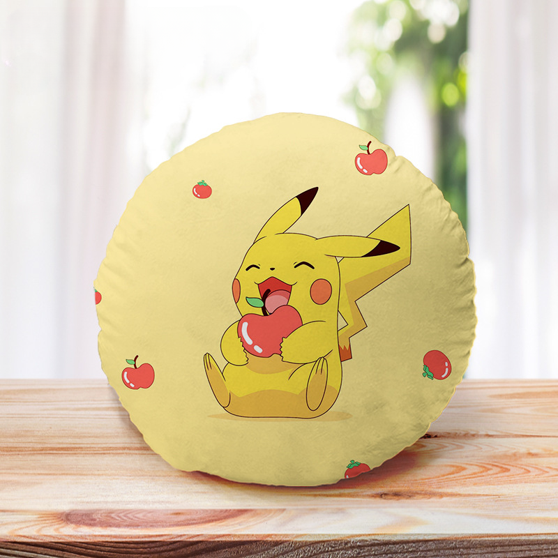 Pokemon Pikachu With Apple Soft Stuffed Plush Pillow 40cm 15.74inches