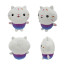 Gabby’s Dollhouse 7 inches Cakey Cat Purr-ific Plush Toy