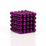 Buckyballs Chromatics 216 Purple Balls