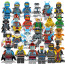 Ninjago Legacy Brick Minifigure Custom Set 24 Pcs