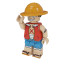 One Piece Brick Minifigure Custom Set 8 Pcs