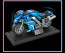 Yamaha Motorcycle Custom Brick Building Kit