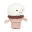 Jellycat Amuseables Ice Cream Cone Soft Stuffed Plush 17cm 6.69inches