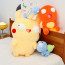 Silly Pikachu from Pokemon Funny Soft Stuffed Plush Multiple Sizes