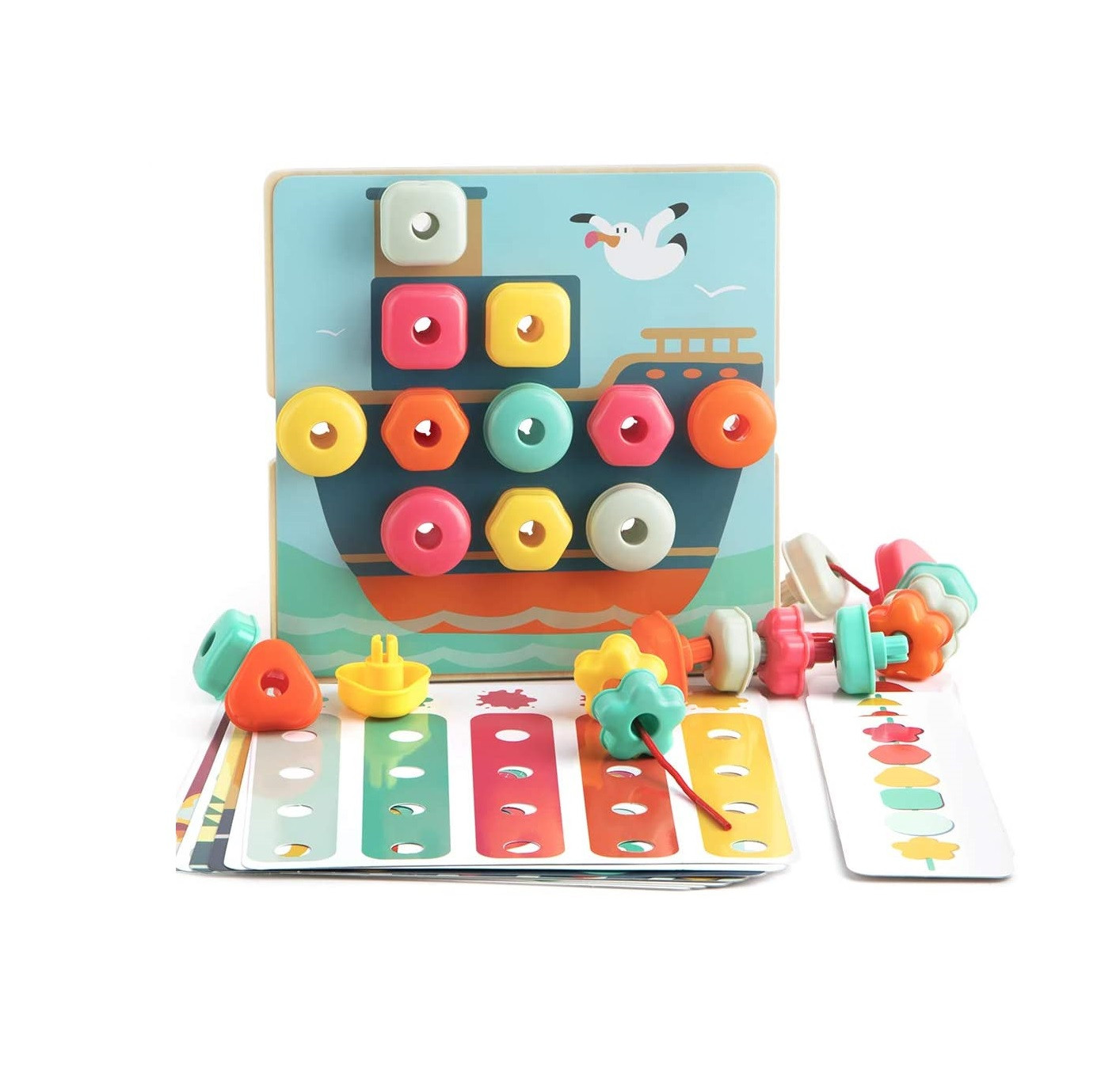 Rainbow Color Sequencing Playset