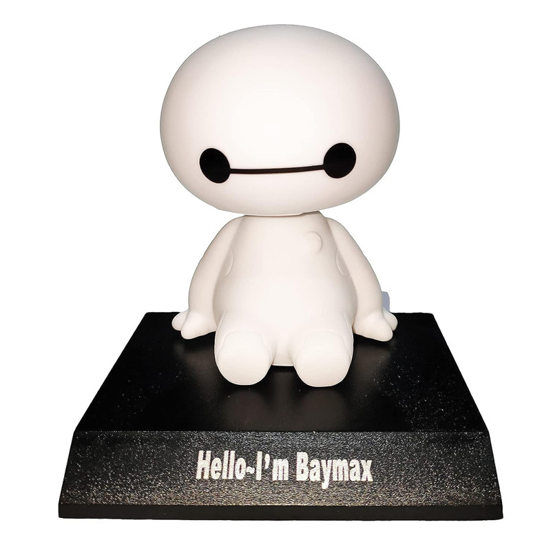 Big Hero 6 Baymax Shaking Head Figure Car Decoration Accessories