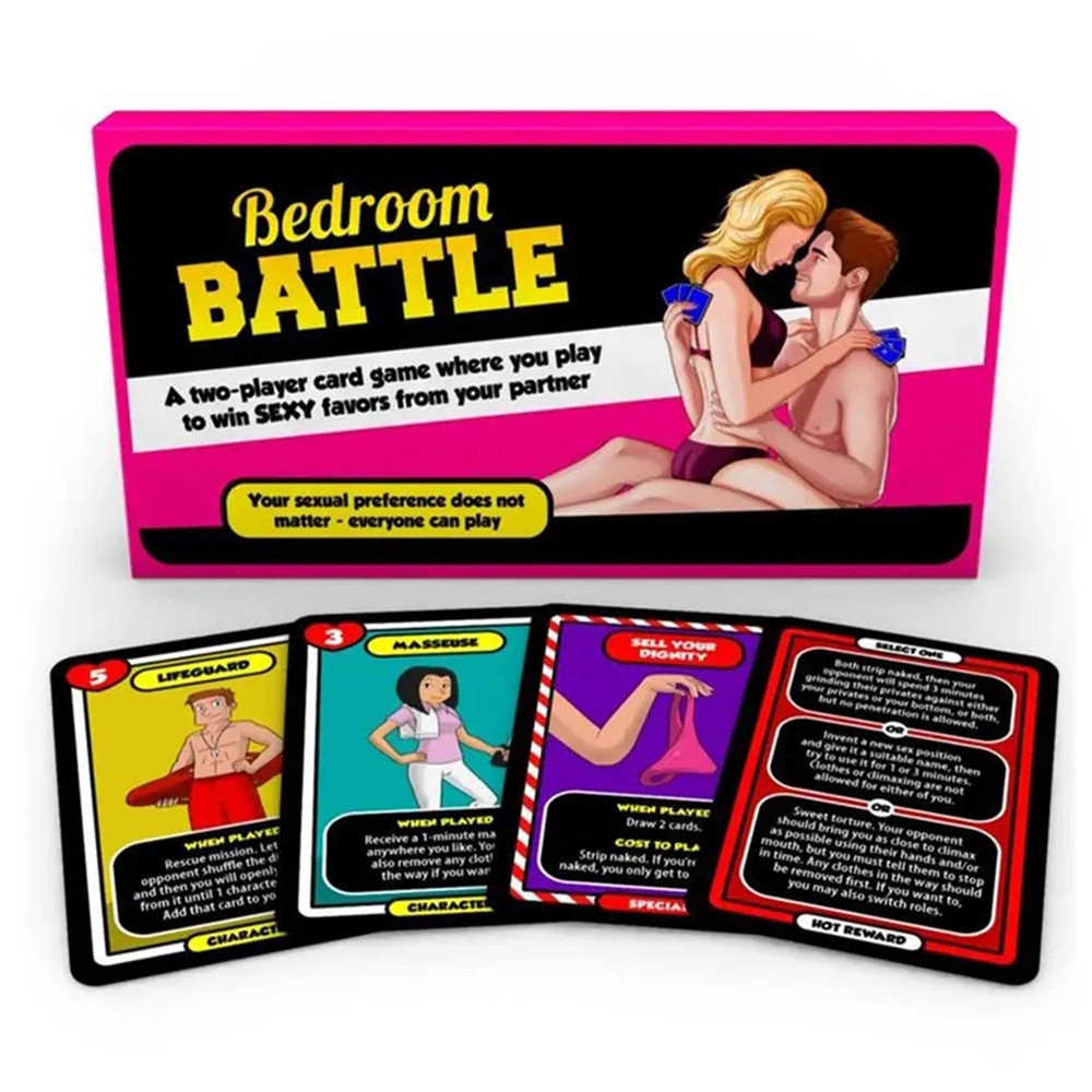 Bedroom Battle Card Game