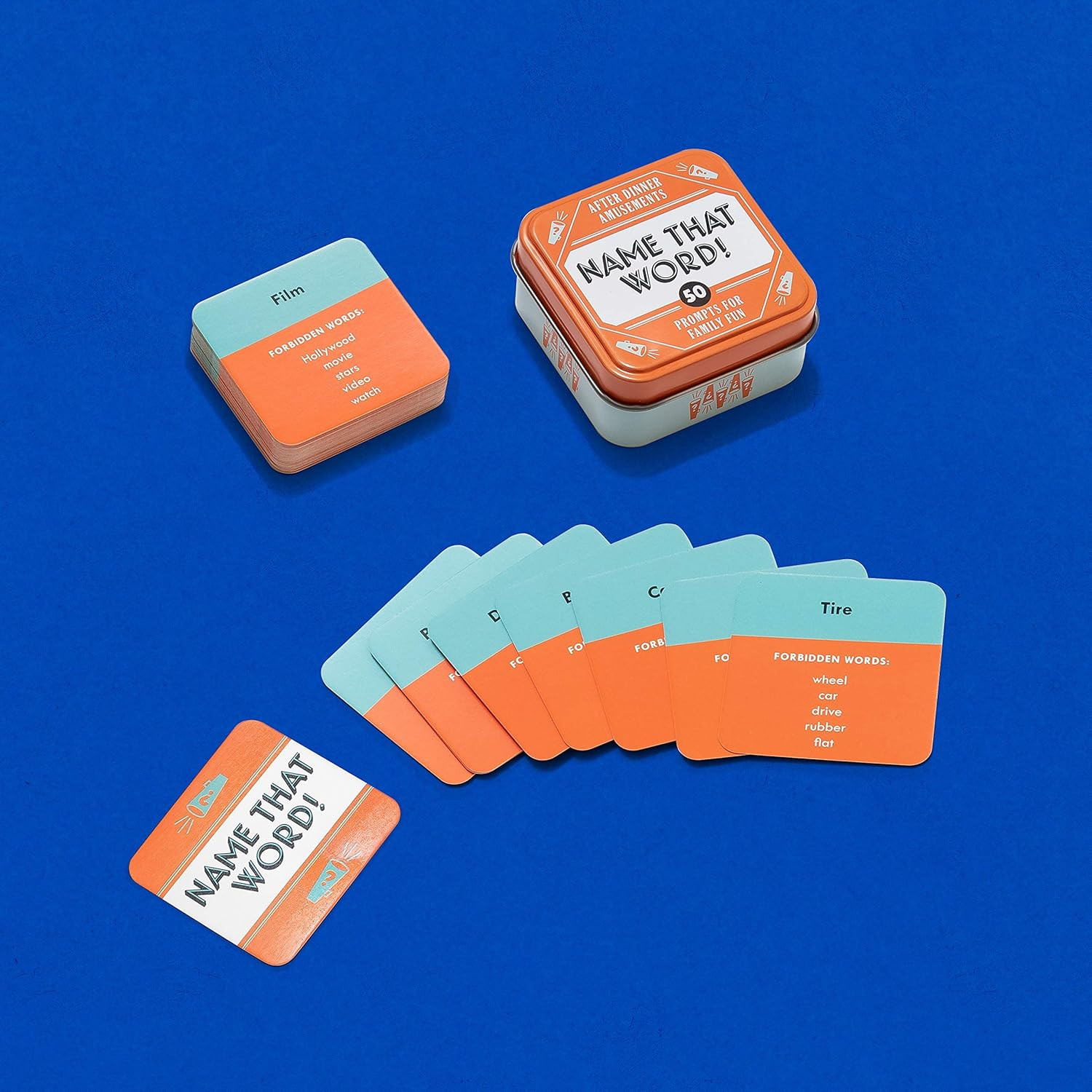 Name That Word Family Card Game