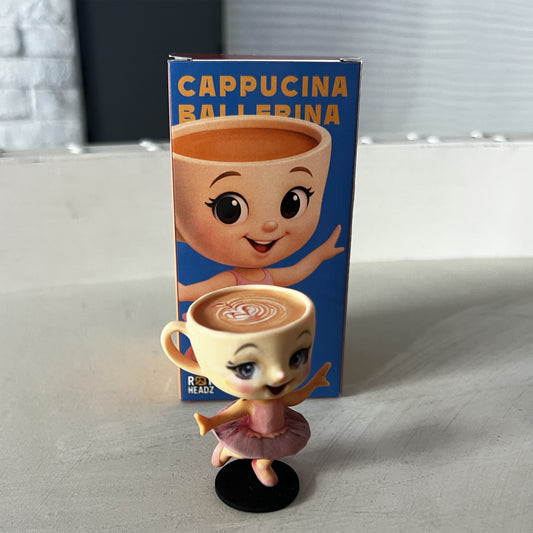 Italian Brainrot Cappuccina Ballerina Toy Figure