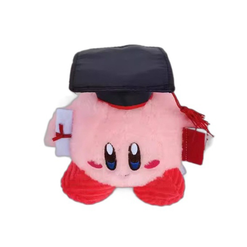 Kirby Graduation Plush Toy - 10cm 3.9inches