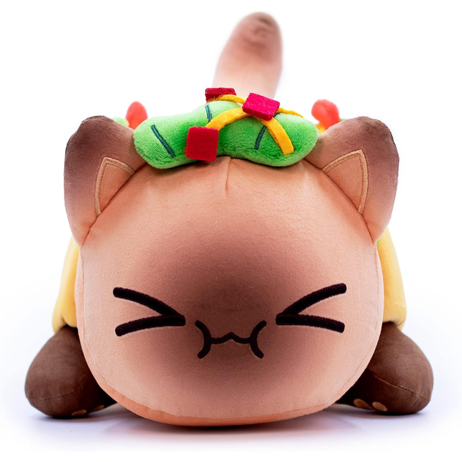 Mee Meows Taco Cat Soft Stuffed Plush 20cm 7.8inches