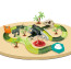 Dinosaur Park Track With Motorized Car Deluxe Set