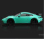 Porsche 911 GT3 1:24 Die-cast Alloy Four-Wheel Suspension Toy Car Model
