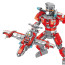 Ultraman Ace With Ship Robot Tranformation Custom Brick Building Kit