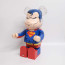 Bearbrick Superman Batman Hush Version 400% Figure 28cm 11.02inches